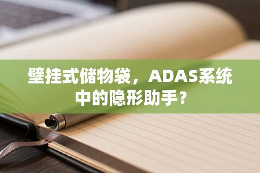 壁挂式储物袋，ADAS系统中的隐形助手？